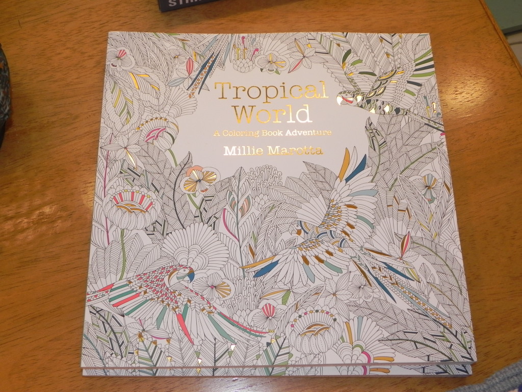 Adult Tropical Coloring Book