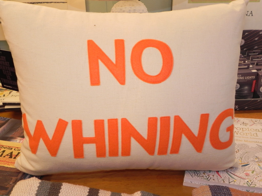 Alexandra Ferguson Pillow- No Whining